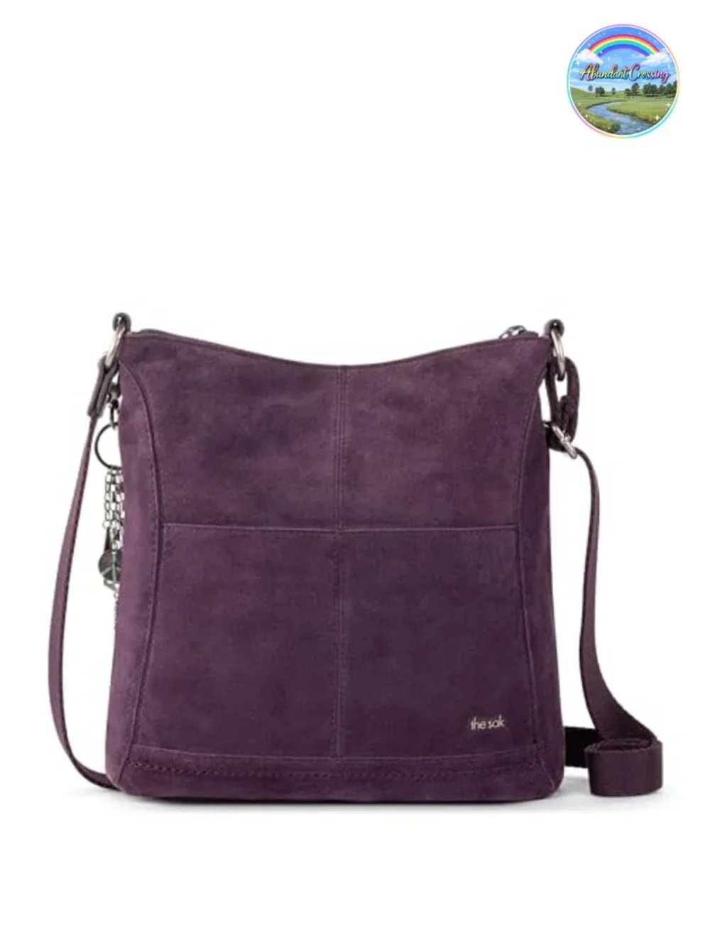 Leather Crossbody Purse with Adjustable Strap, Multi Pockets